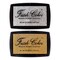 Stamp Pad; Ink Pads for Rubber Stamps; Wedding Card; Wedding Invitation; Stamps for Crafts; Scrapbooking Supplies; Card Making; Permanent Ink Pads; Non Toxic; Safe (Gold Ink Pad)